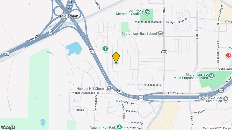 1601 S 3rd St Mapa y Detalles de la Ubicación