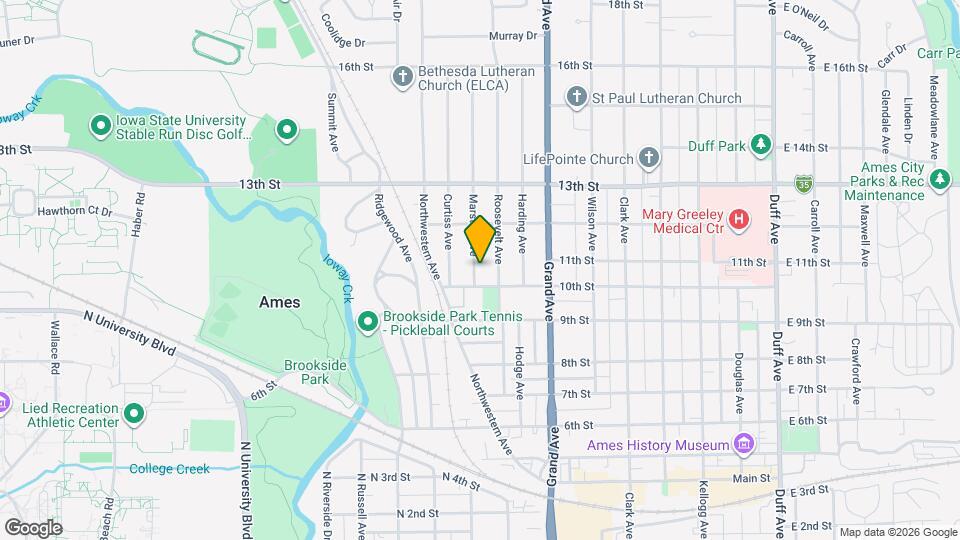 1014 Marston Ave Mapa y Detalles de la Ubicación