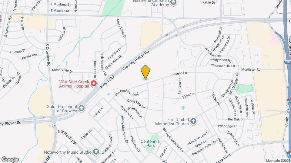 457 Peach Ln Map and Location Details