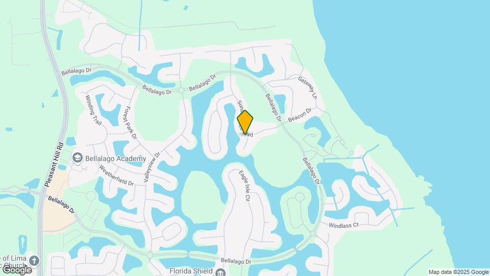 3600 Harbor Isles Ct Map and Location Details