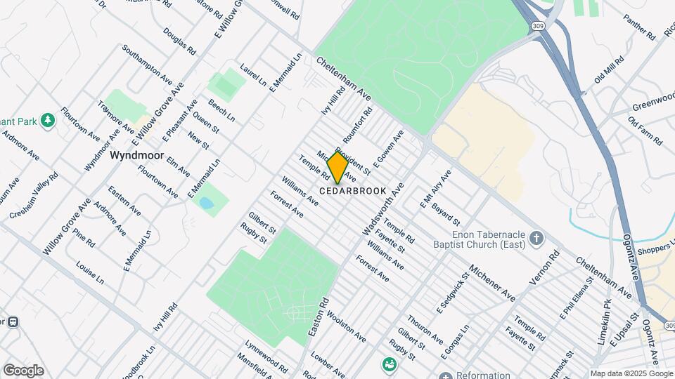 8530 Temple Rd Map and Location Details