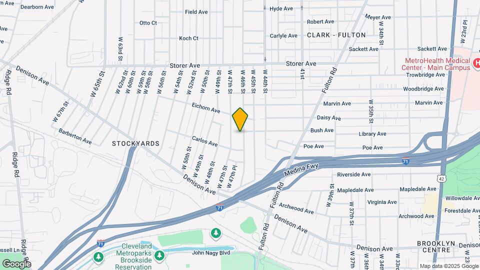 3542 W 46th St Map and Location Details