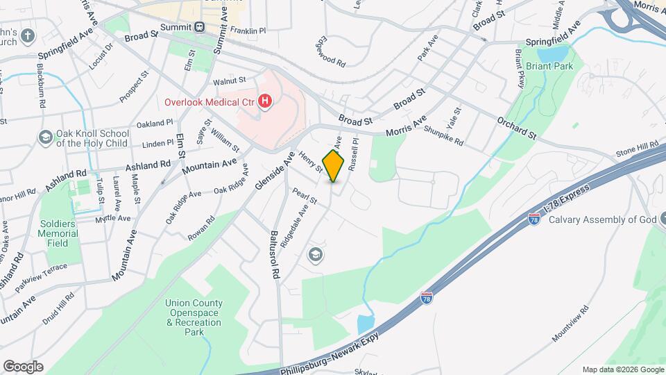 54 Ashwood Ave Map and Location Details