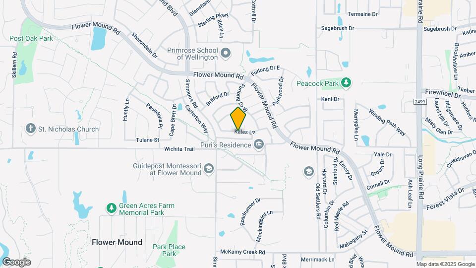 3629 Kales Ln Map and Location Details