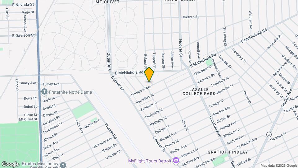 11235 Portlance Ave Map and Location Details