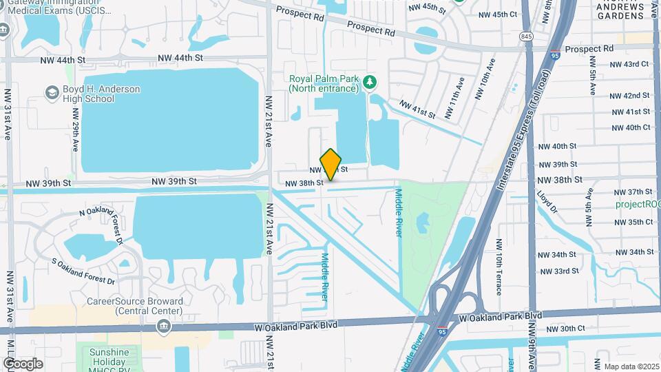 1772 NW 38th St Map and Location Details