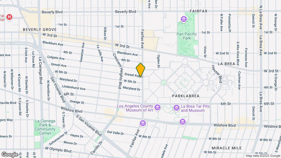 471 S Fairfax Ave, Unit 473.5 Mapa y Detalles de la Ubicación
