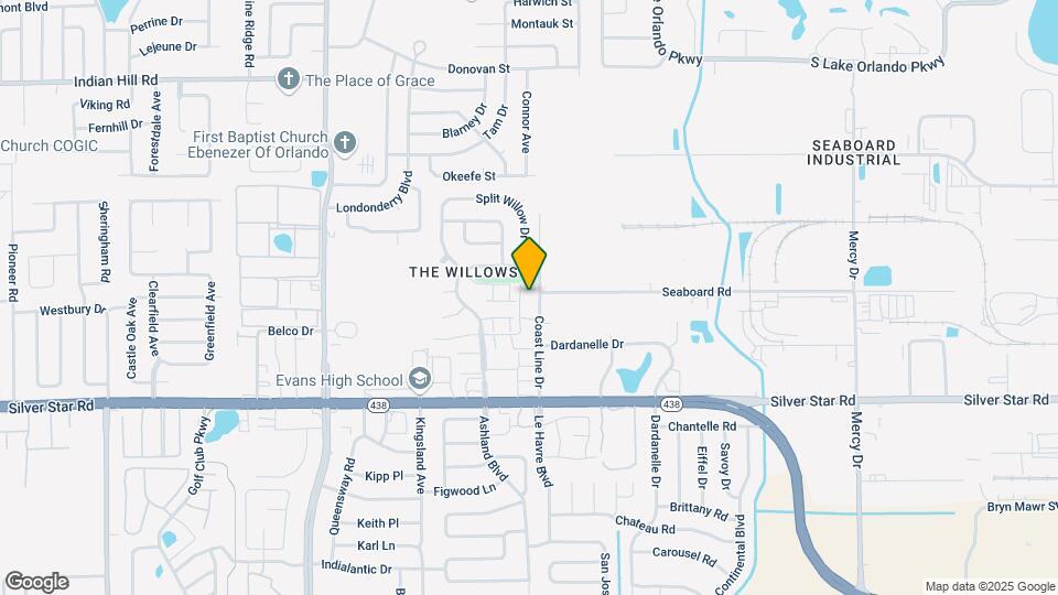 2909 Willow Run Map and Location Details