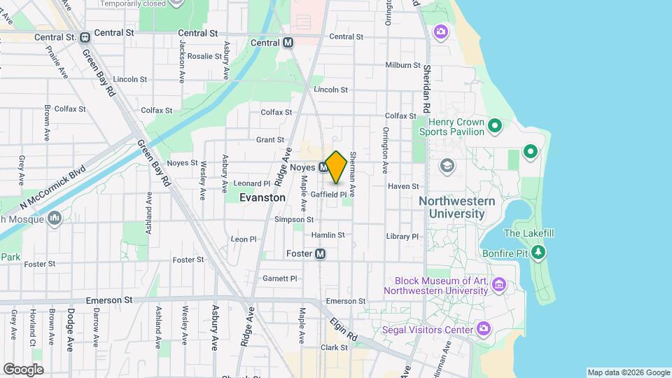 819 Gaffield Pl Map and Location Details