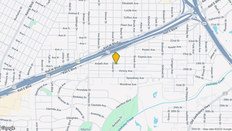 1817 Ardath Ave Map and Location Details