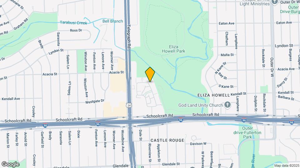 14300 Riverview St Map and Location Details