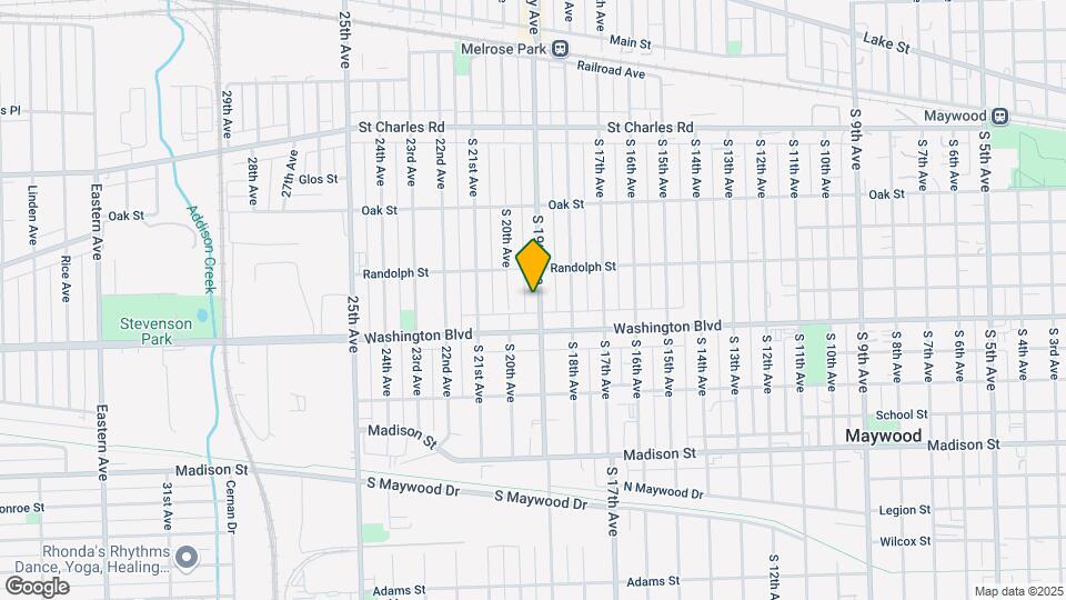 422 S 19th Ave Map and Location Details