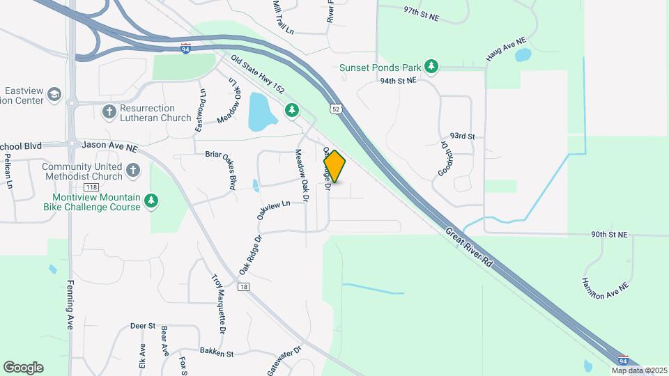 9130 Oak Ridge Dr Map and Location Details