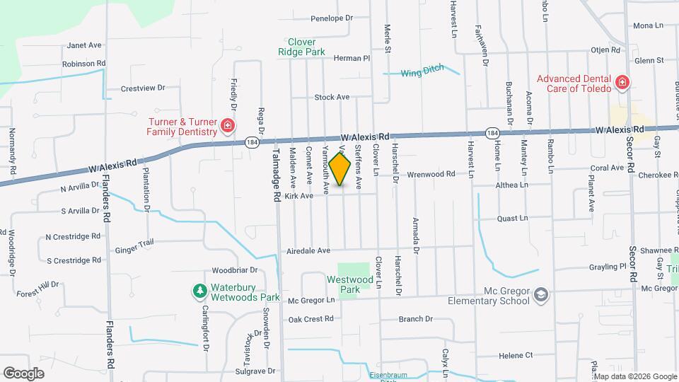 5665 Vail Ave Map and Location Details