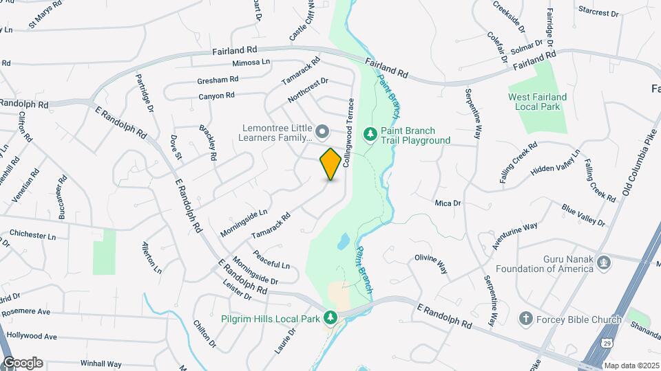 13115 Tamarack Rd Map and Location Details