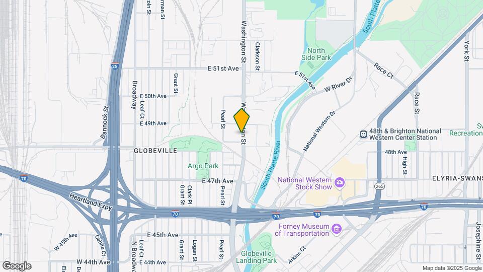 4855 Washington St Map and Location Details