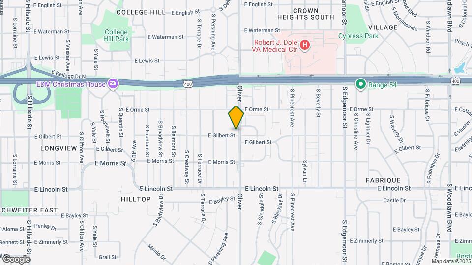 4724 E Gilbert St Map and Location Details