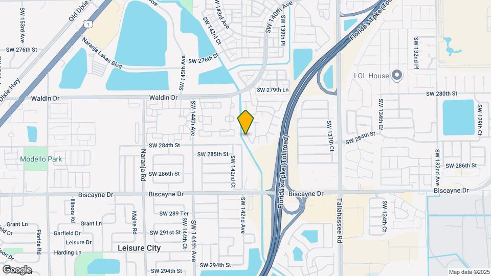 28412 SW 141st Pl Map and Location Details