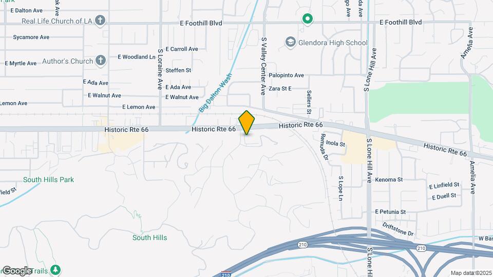 Glendora Hacienda Apartments Mapa y Detalles de la Ubicación
