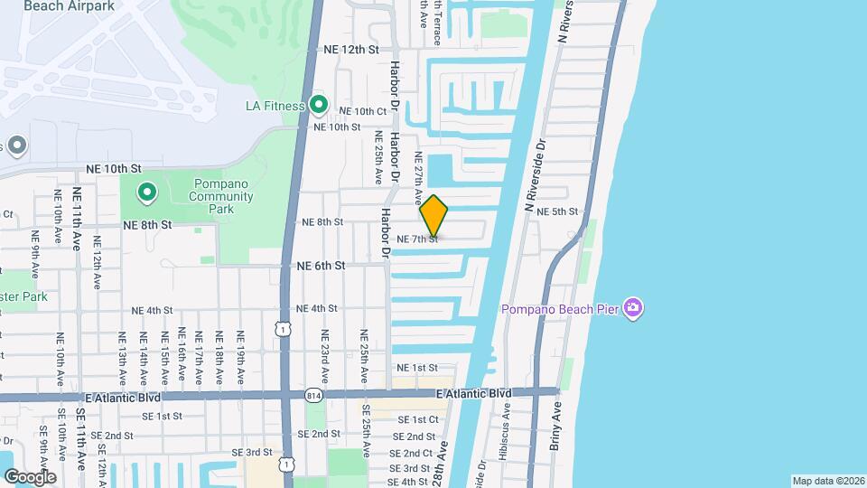 2720 NE 7th St Map and Location Details