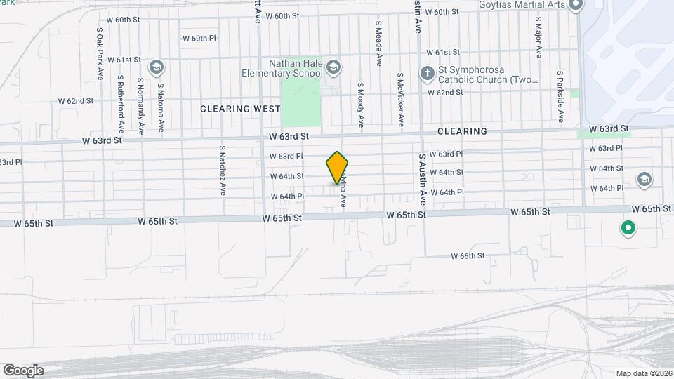 6206 W 64th Pl, Unit 101 Mapa y Detalles de la Ubicación