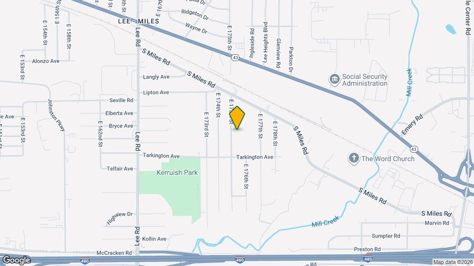 4655 E 175th St Map and Location Details