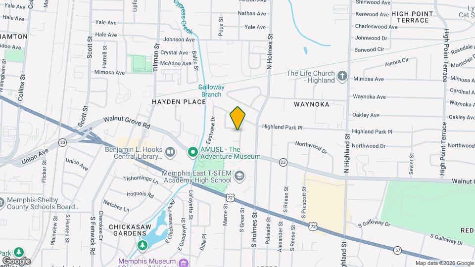 113 N Greer St Map and Location Details