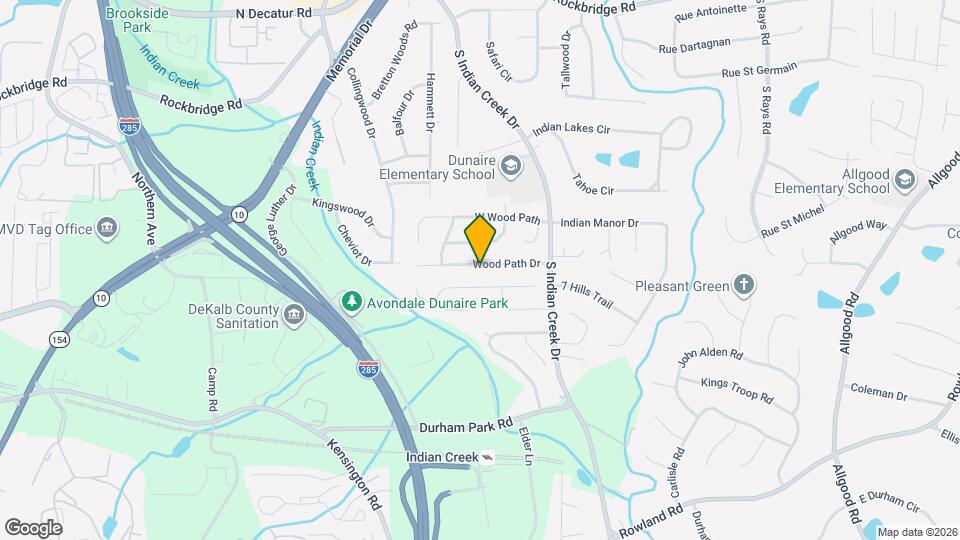3907 Wood Path Dr, Unit 204 Map and Location Details
