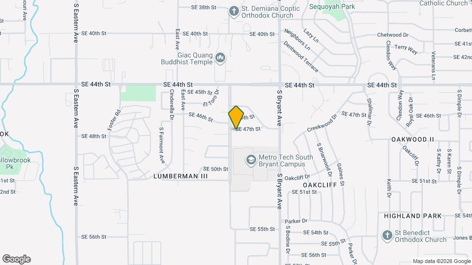 2804 SE 47th St Mapa y Detalles de la Ubicación