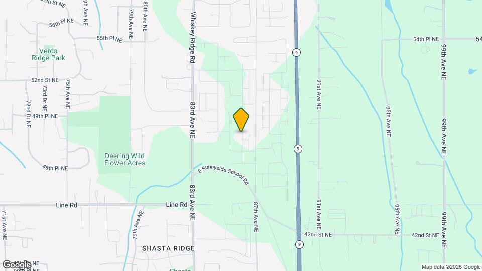 4826 86th Ave NE Map and Location Details