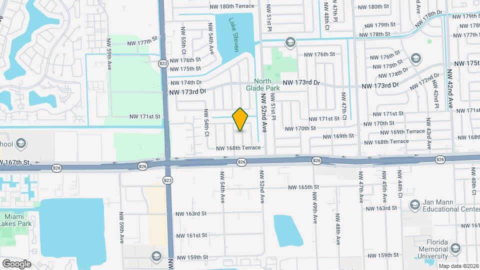 16920 NW 53rd Ave Map and Location Details