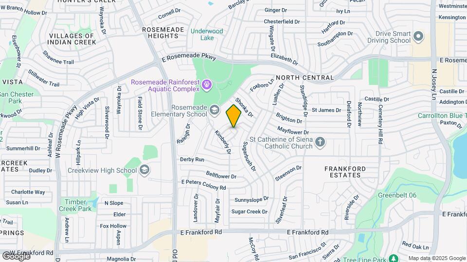 1543 Knollview Ln Map and Location Details