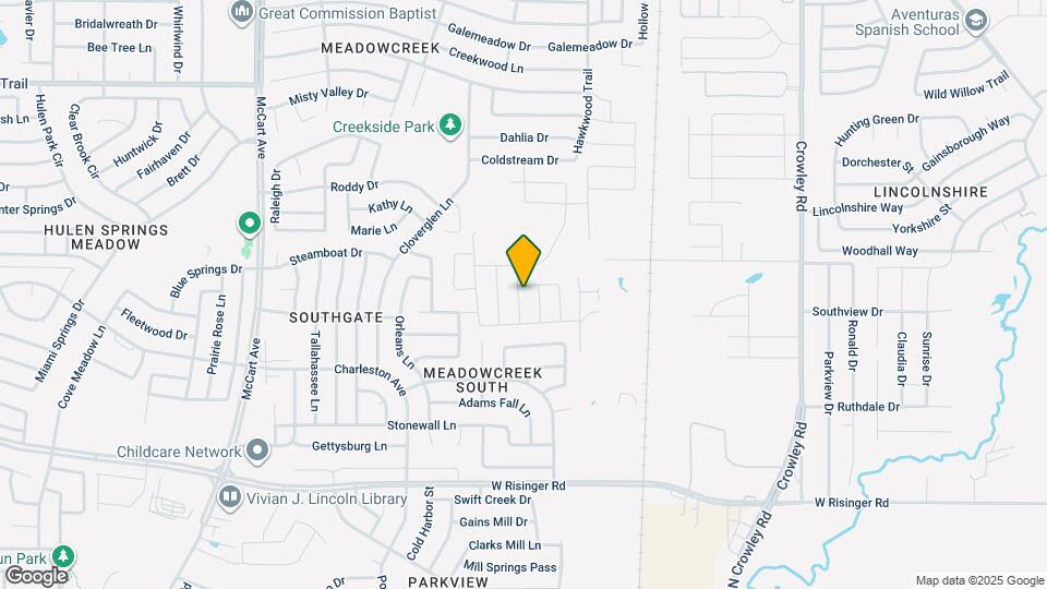 8325 Hackberry Tree Dr Map and Location Details