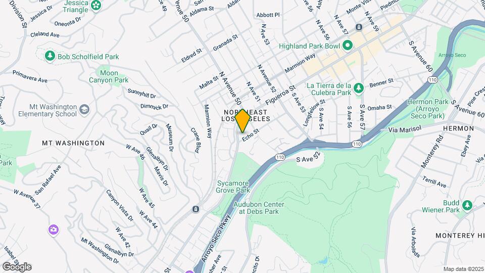 4940-4946 N Figueroa St Mapa y Detalles de la Ubicación
