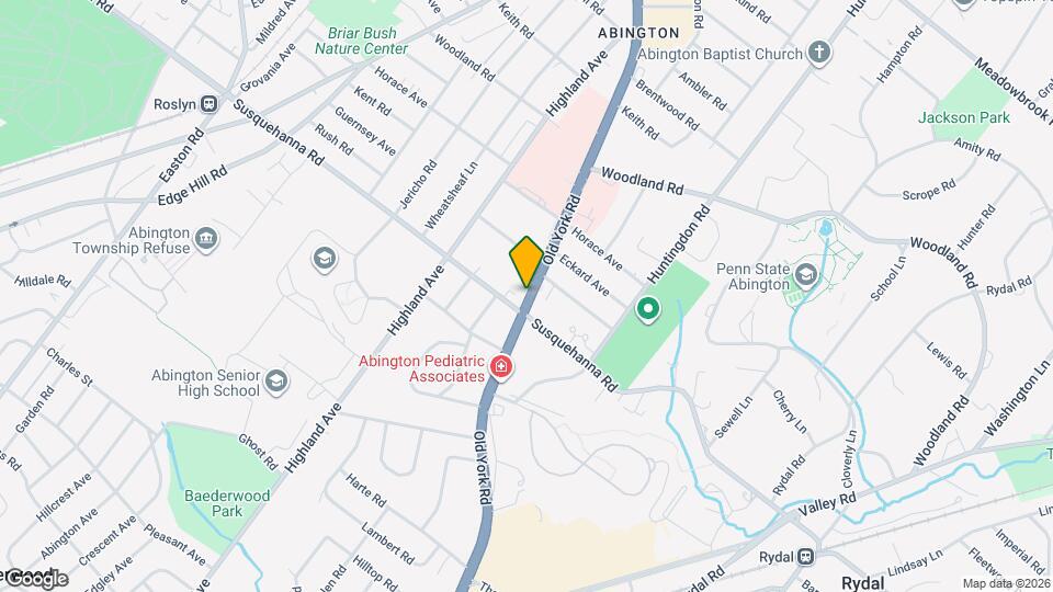 1116 Old York Rd Map and Location Details