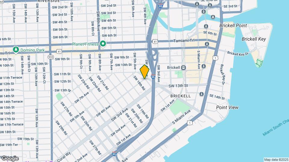 1701 SW 4th Ave Map and Location Details