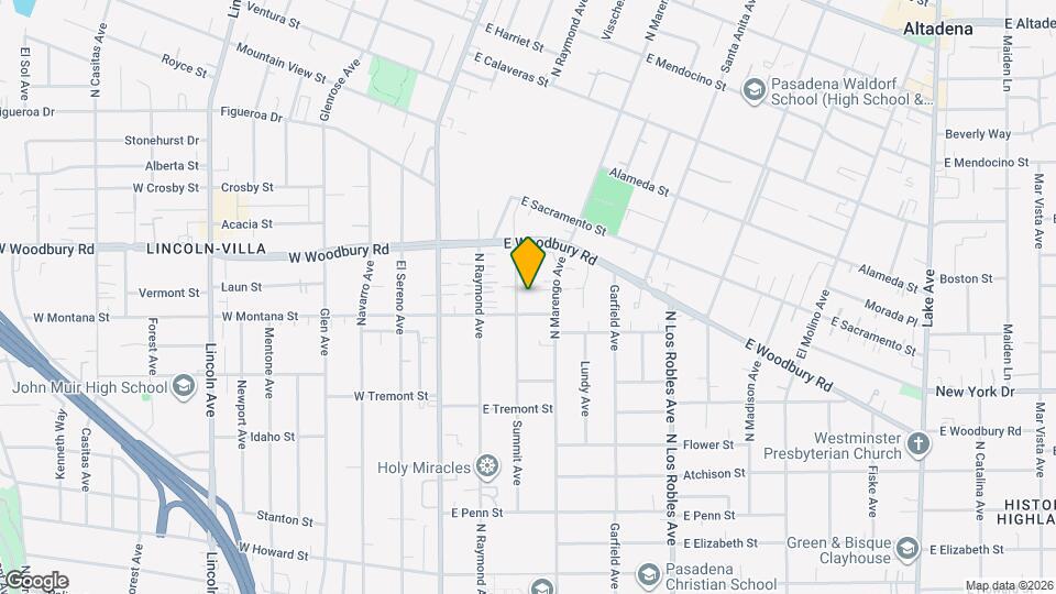 2074 Summit Ave Map and Location Details