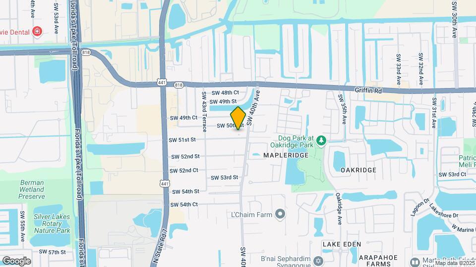 4065 SW 51st St Map and Location Details