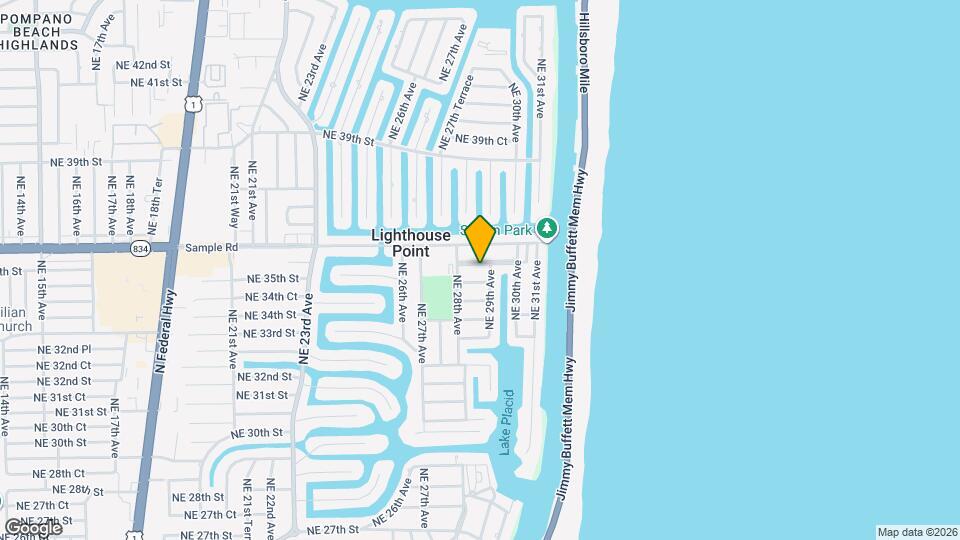 2862 NE 35th Ct Map and Location Details