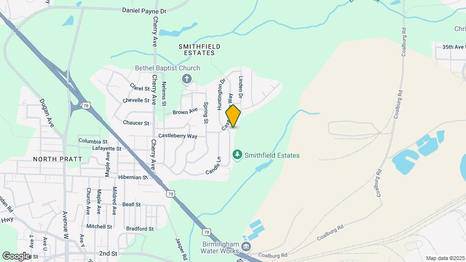 1739 Huntington Dr Map and Location Details