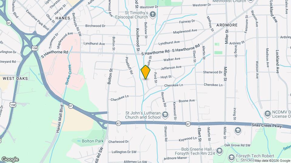 1212 Magnolia St Map and Location Details