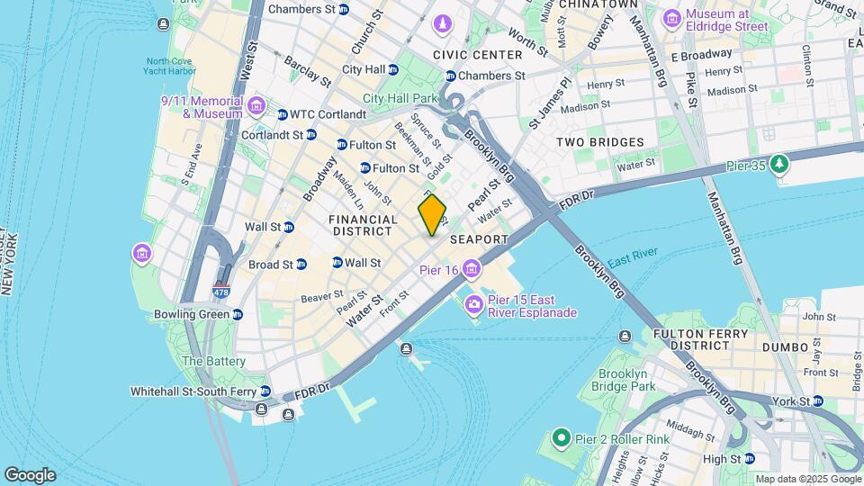 135 John St, Unit 20B Mapa y Detalles de la Ubicación