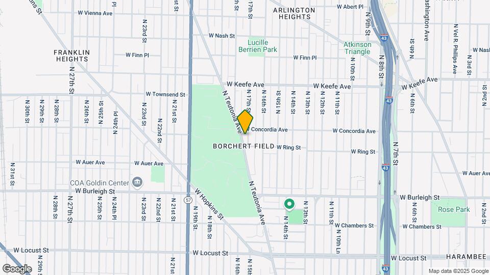 3273 N 17th St Map and Location Details