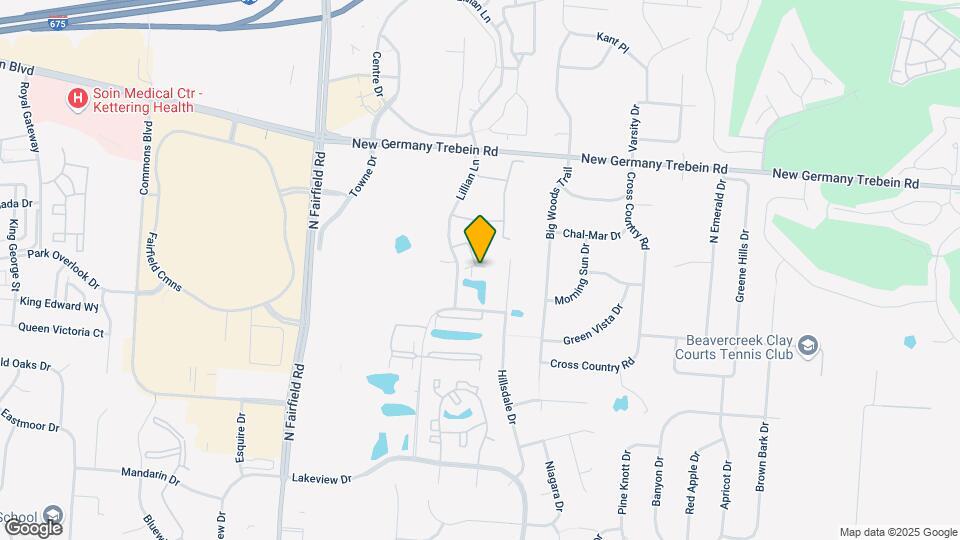 2630 Netherland Dr Map and Location Details