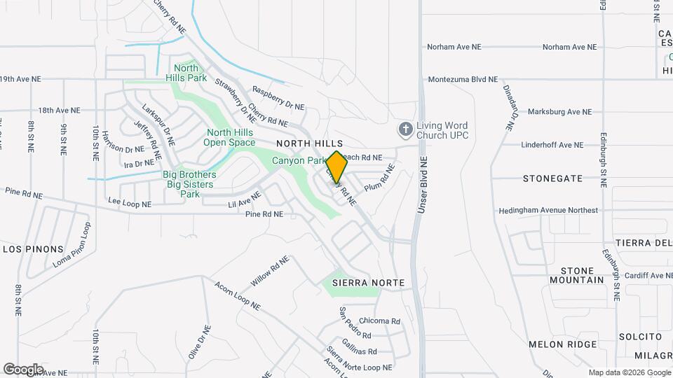 1655 Greenview Way NE Map and Location Details
