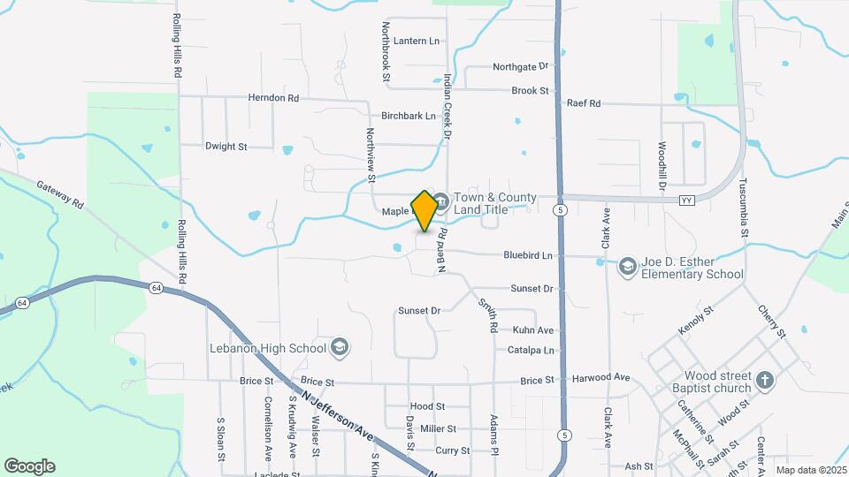 302 Bluebird Ct Map and Location Details