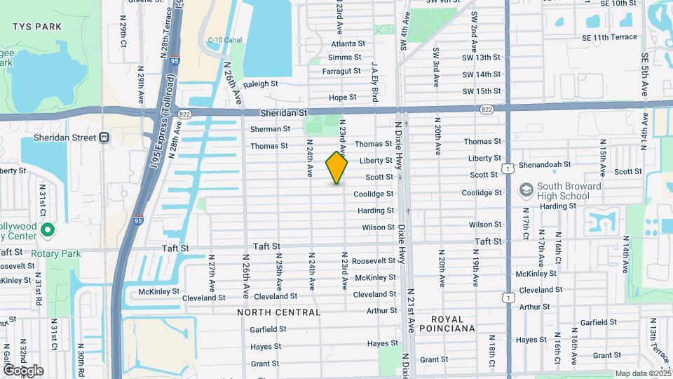 2311 Coolidge St Map and Location Details