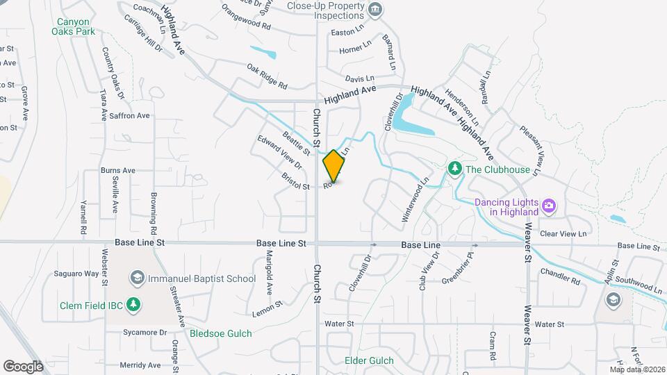 7149 Rockspring Ln Map and Location Details