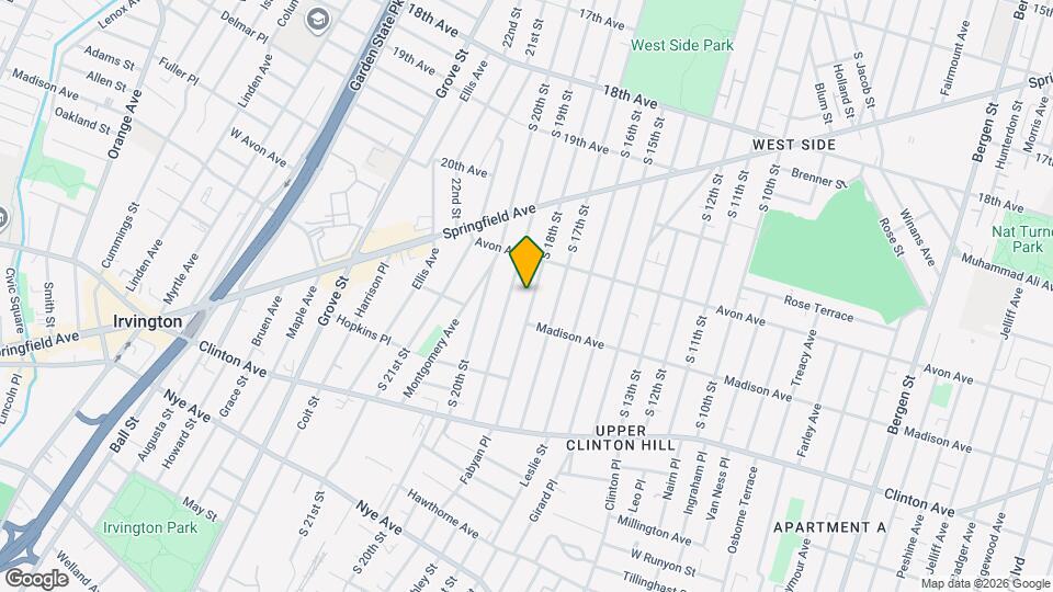 831 S 18th St, Unit 2 Map and Location Details