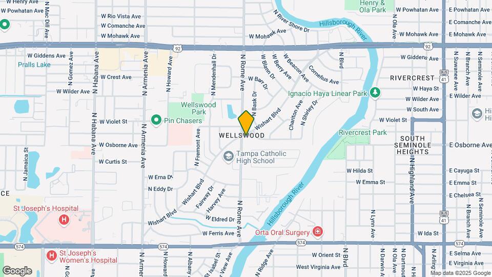 4801 Wishart Blvd Map and Location Details